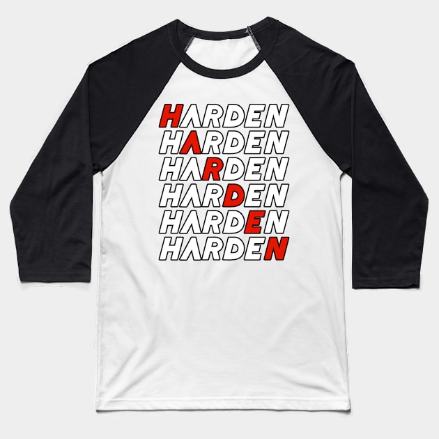 James Harden Baseball T-Shirt by teakatir